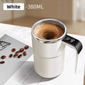 New 380ML Mini Electric Coffee Self Mixing Mug USB IP67 Waterproof Food Milk Coffee Mug Safe Rechargeable Automatic Magnetic Cup