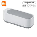 Xiaomi MIJIA Ultrasonic Glasses Cleaning Machine 45KHZ Ultrasound Jewelry Cleaner Machine High Frequency Ultrasonic Cleaner Bath